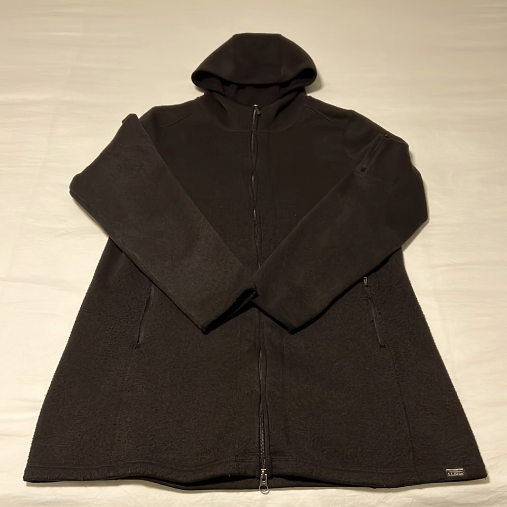 LL Bean Sweater Fleece Coat - XL